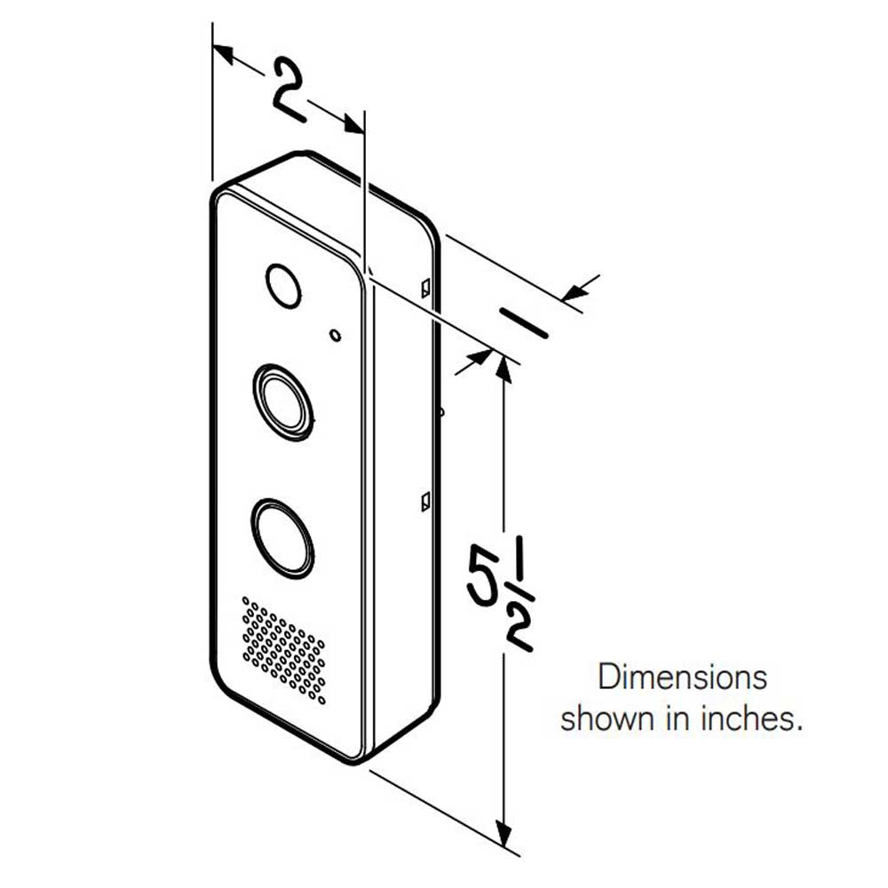 NuTone KNOCK Smart Video Doorbell Camera DCAM100