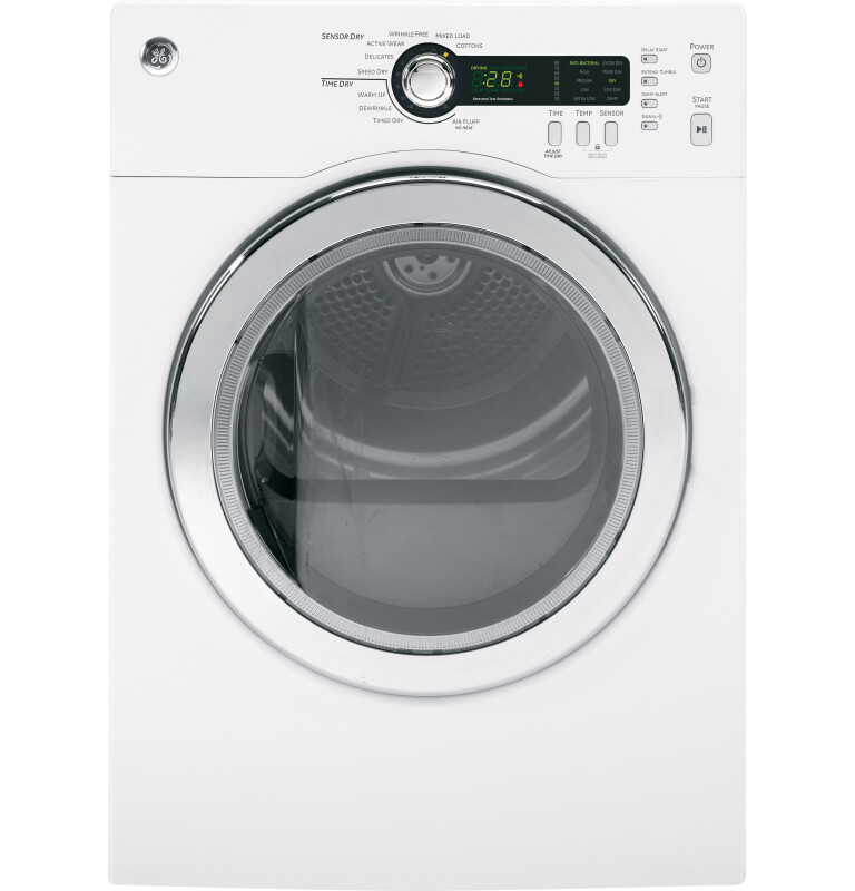 4.0 Cu.Ft. Stainless Steel Capacity 24" Ventless Condenser Frontload Electric Dryer DCCH480EKWW, product image 5 of 9
