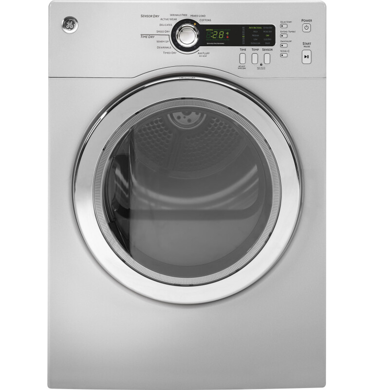 4.0 Cu.Ft. Stainless Steel Capacity 24" Ventless Condenser Frontload Electric Dryer DCCH485EKMS, product image 2 of 9