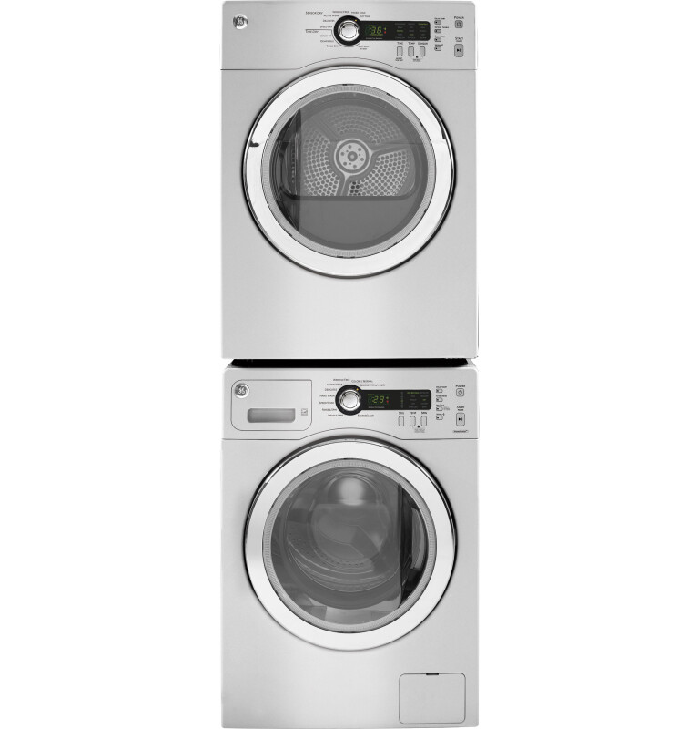 4.0 Cu.Ft. Stainless Steel Capacity 24" Ventless Condenser Frontload Electric Dryer DCCH485EKMS, product image 6 of 9