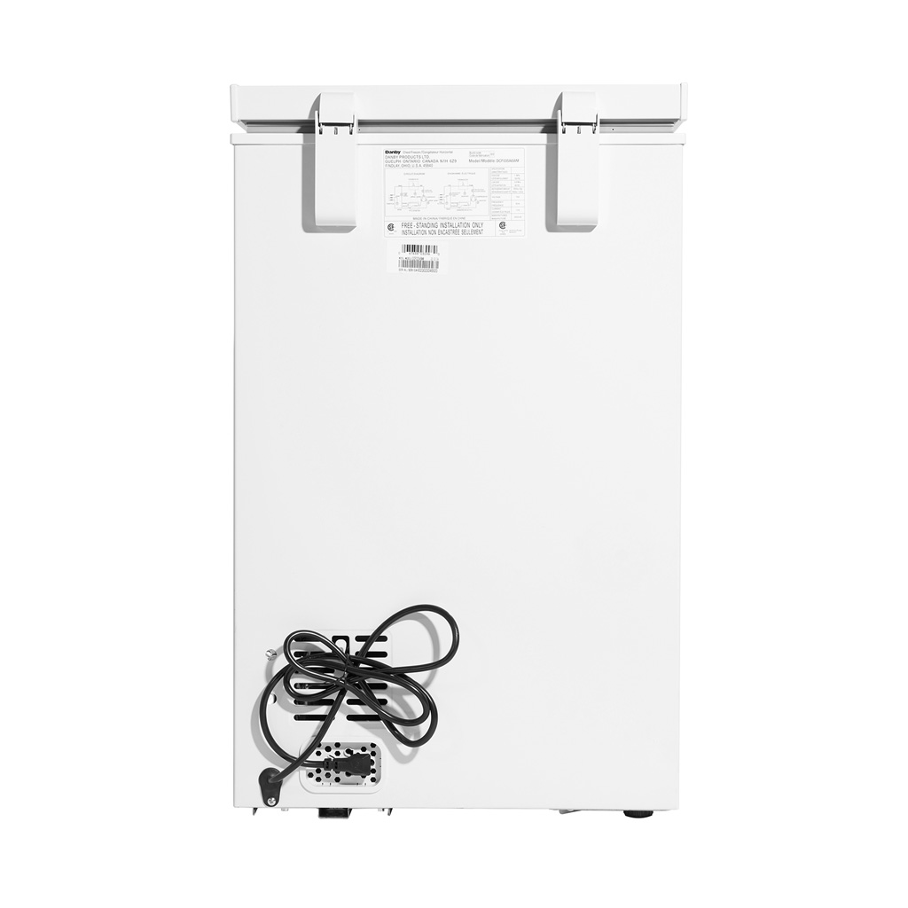 3.5 cu. ft. Square Model Chest Freezer DOE DCF035A6WM