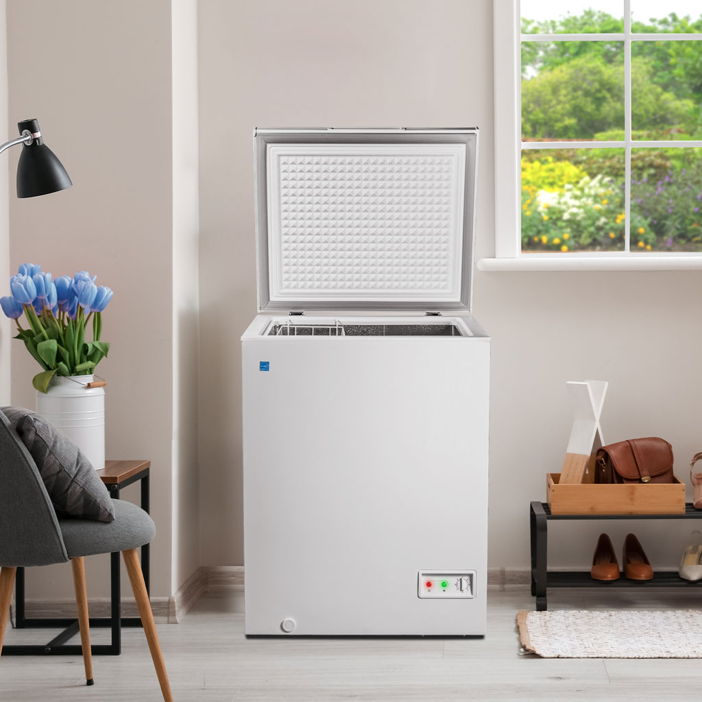 5.0 cu. ft. Square Model Chest Freezer DOE view 5