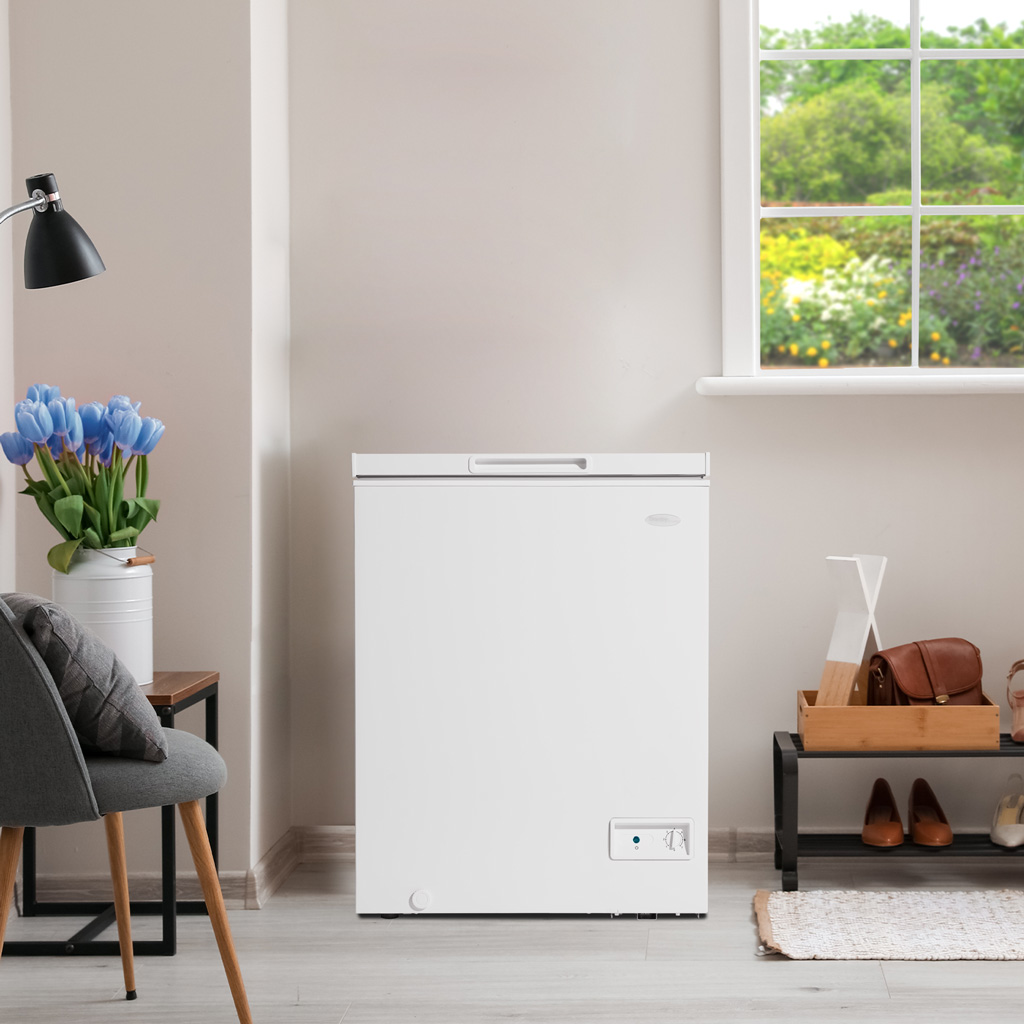 5.0 cu. ft. Square Model Chest Freezer DOE DCF050A6WM