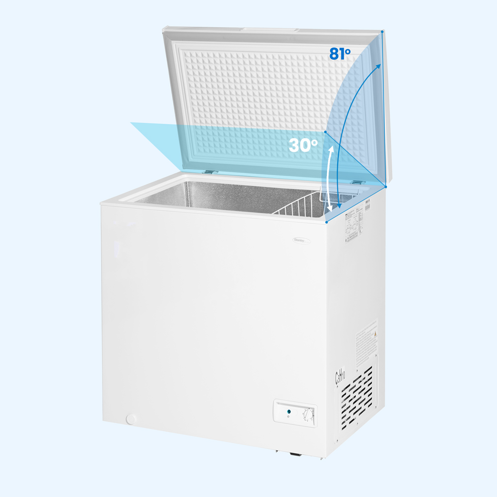 7.0 cu. ft. Square Model Chest Freezer DOE DCF070A6WM