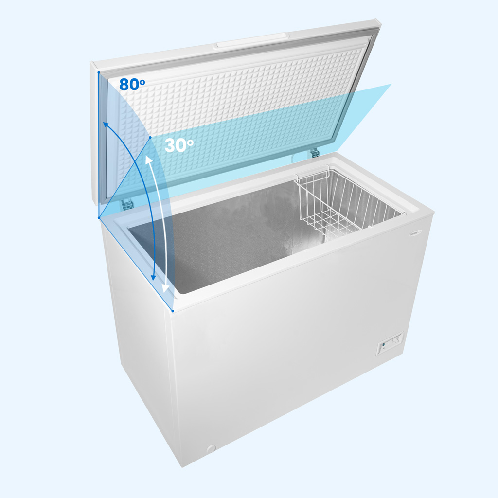 10.0 cu. ft. Square Model Chest Freezer DOE view 13