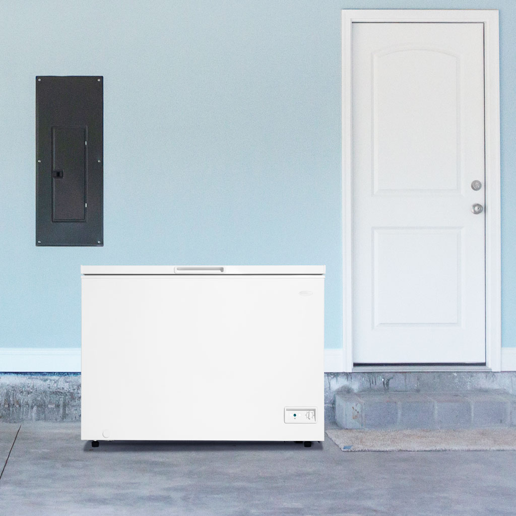 10.0 cu. ft. Square Model Chest Freezer DOE view 11