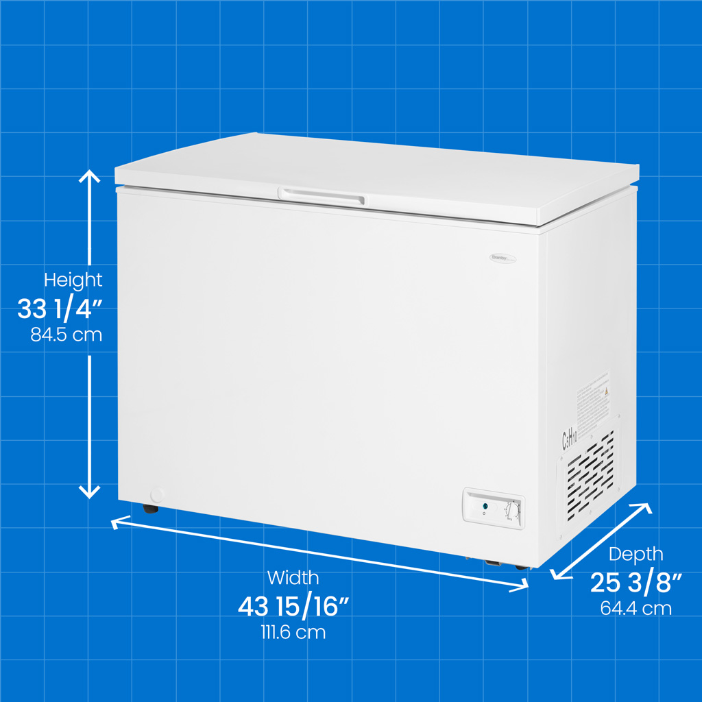 10.0 cu. ft. Square Model Chest Freezer DOE view 9