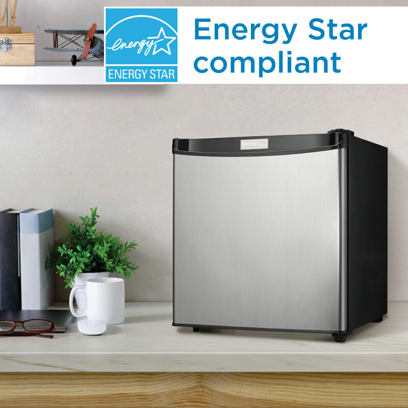 Designer 1.6 cu. ft. Compact Fridge DCR016A3BSLDD