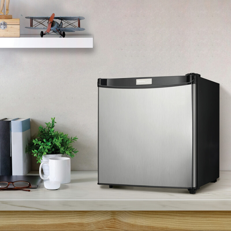 Designer 1.6 cu. ft. Compact Fridge DCR016A3BSLDD
