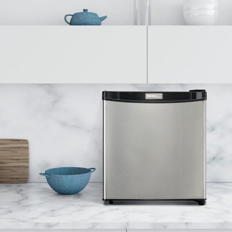 Designer 1.6 cu. ft. Compact Fridge DCR016A3BSLDD