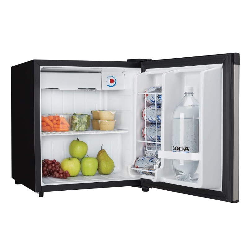 Designer 1.6 cu. ft. Compact Fridge DCR016A3BSLDD