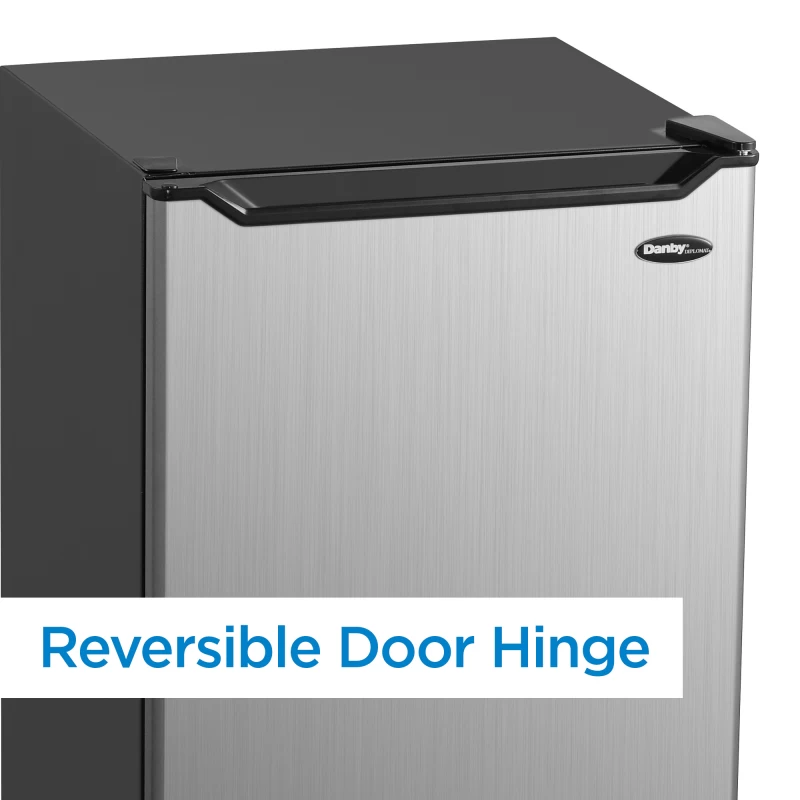 Diplomat 4.4 cu. ft. Compact Refrigerator DCR044B1SLM6