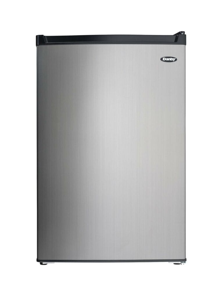 4.5 cu. ft. Compact Fridge with True Freezer DCR045B1BSLDB