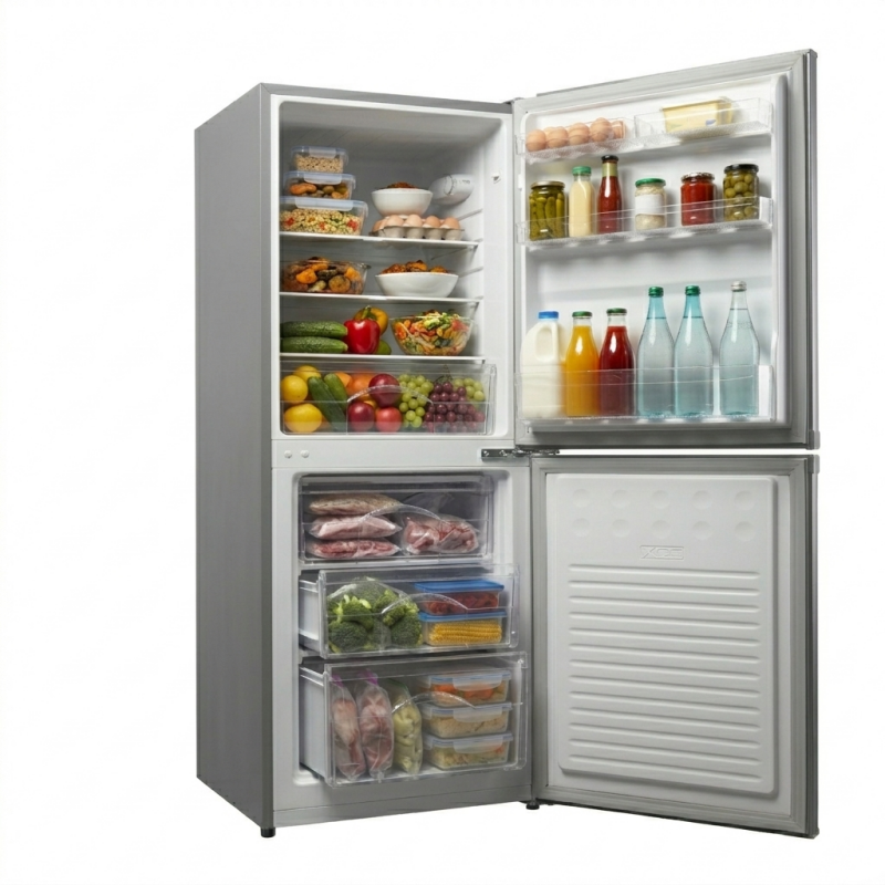 19 Inch 4.9 Cu. Ft. Bottom Mount Mini Refrigerator DCR049B1BSLDB