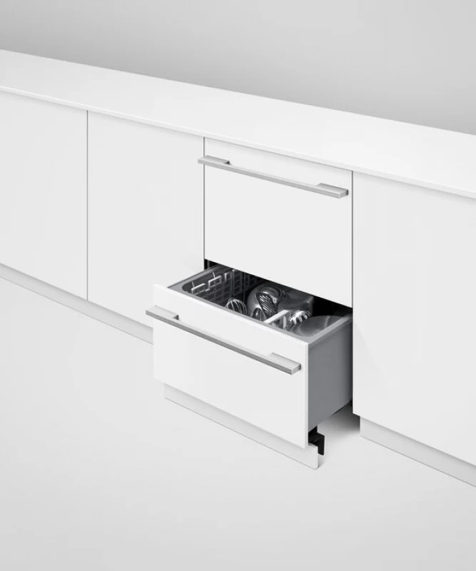 Integrated Double DishDrawer Dishwasher, Tall, Sanitize view 5