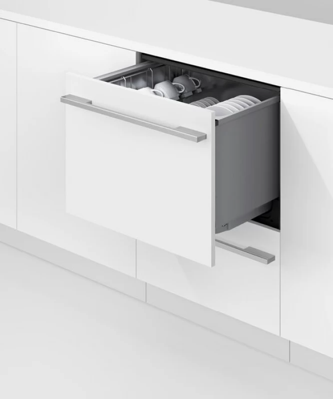 Integrated Double DishDrawer Dishwasher, Tall, Sanitize view 2