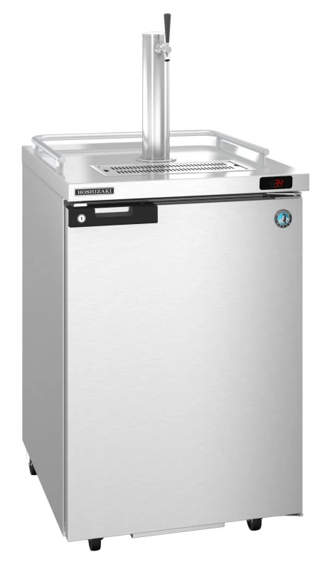DD24-S, Refrigerator, Single Section Back Bar Direct Draw, Solid DoorTitle DD24S
