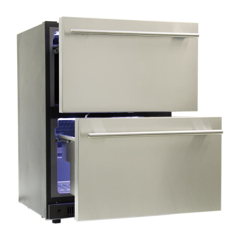 Undercounter Dual Drawer RefrigeratorUndercounter Dual Drawer Refrigerator DD400RS