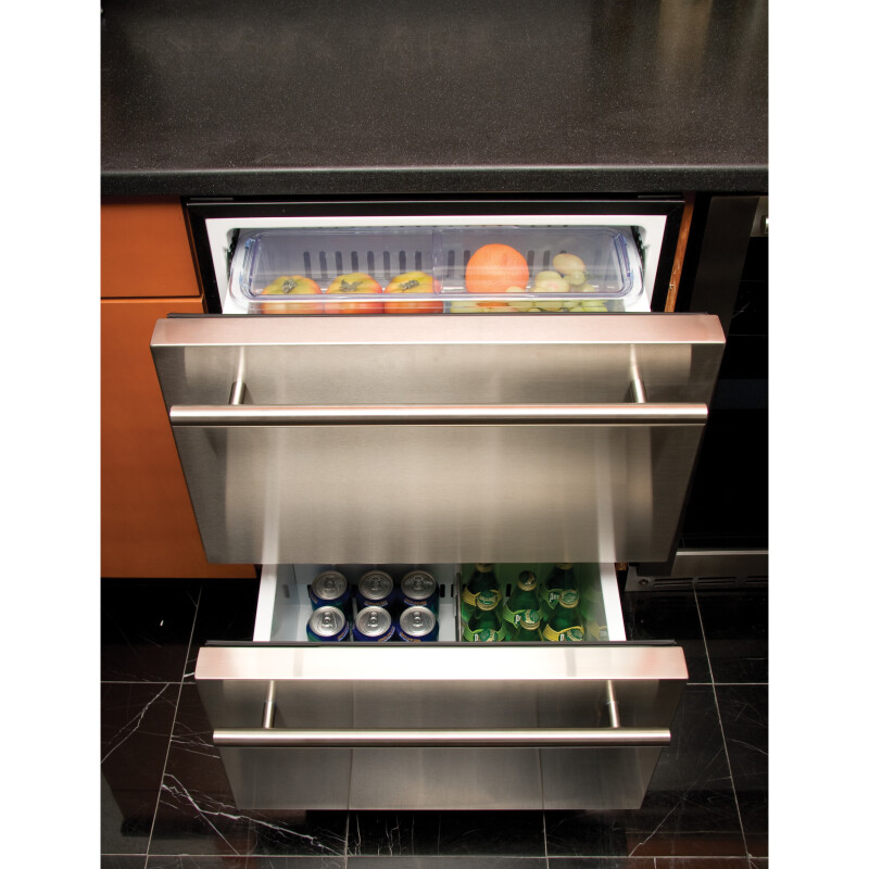 Undercounter Dual Drawer RefrigeratorUndercounter Dual Drawer Refrigerator DD400RS