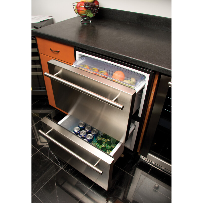 Undercounter Dual Drawer RefrigeratorUndercounter Dual Drawer Refrigerator DD400RS
