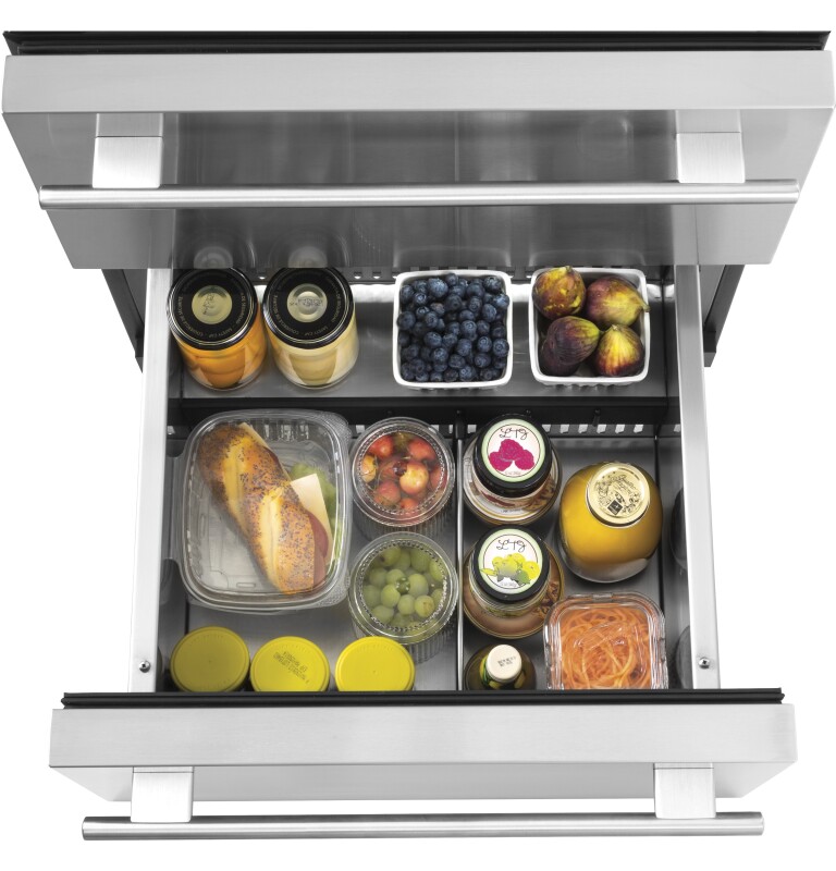 5.4 Cu. Ft. Built-In Dual-Drawer Refrigerator5.4 Cu. Ft. Built-In Dual-Drawer Refrigerator DD410RS