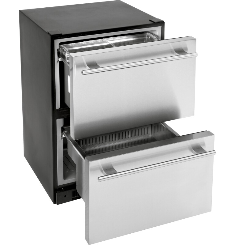 5.4 Cu. Ft. Built-In Dual-Drawer Refrigerator5.4 Cu. Ft. Built-In Dual-Drawer Refrigerator DD410RS