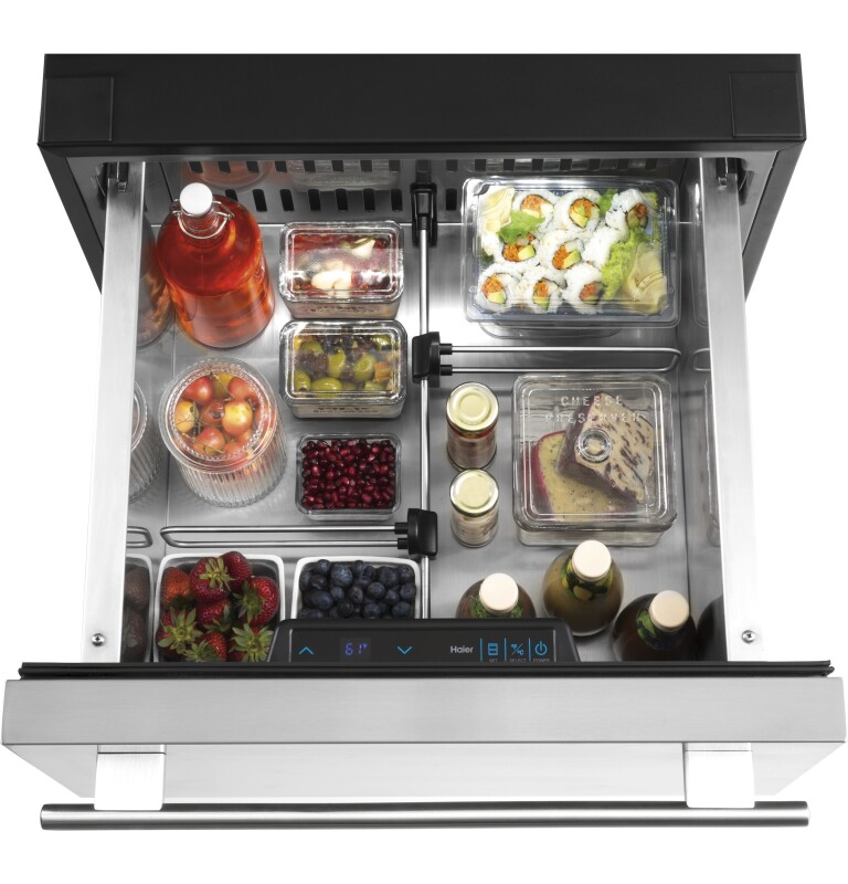 5.4 Cu. Ft. Built-In Dual-Drawer Refrigerator5.4 Cu. Ft. Built-In Dual-Drawer Refrigerator DD410RS