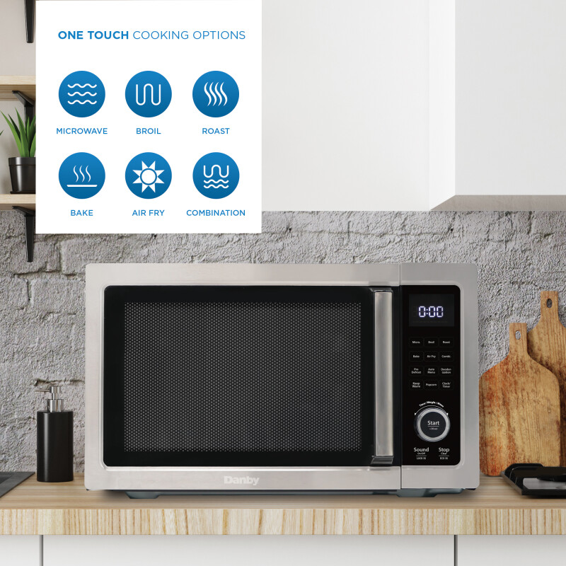 5 in 1 Multifunctional Microwave Oven with Air Fry DDMW1060BSS6
