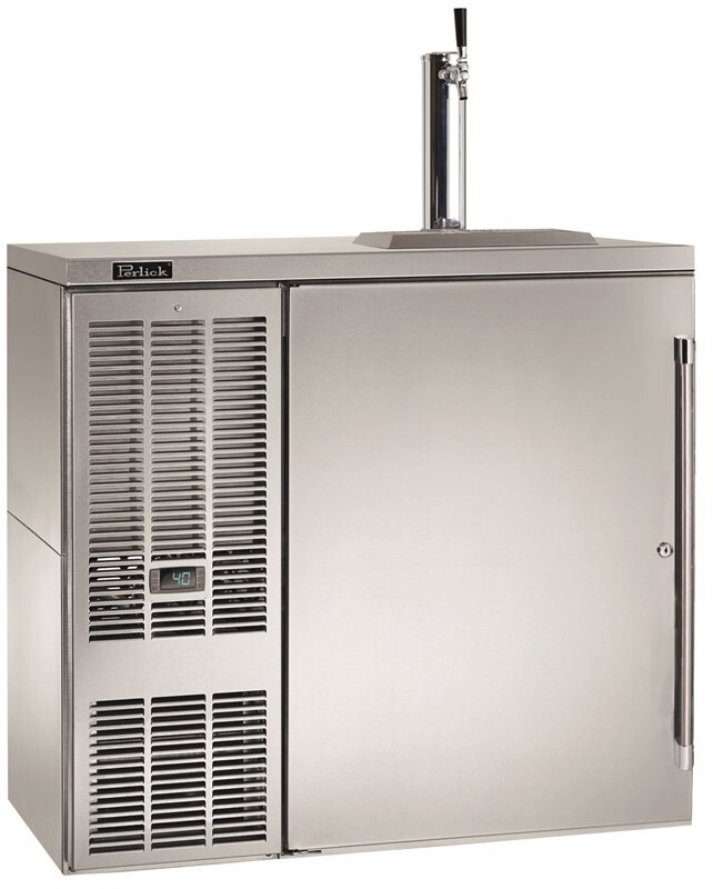 Direct Draw Beverage Dispensers are available in 1-, 2-, 3-, and 4-door models and can accommodate a variety of keg layouts to maximize your customers' options for dispensing beer, wine, cock