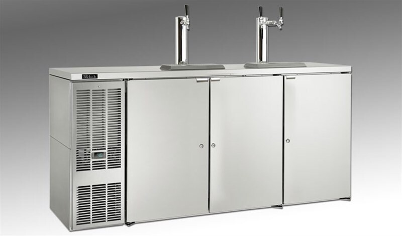 Direct Draw Beverage Dispensers are available in 1-, 2-, 3-, and 4-door models and can accommodate a variety of keg layouts to maximize your customers' options for dispensing beer, wine, cock DDS84