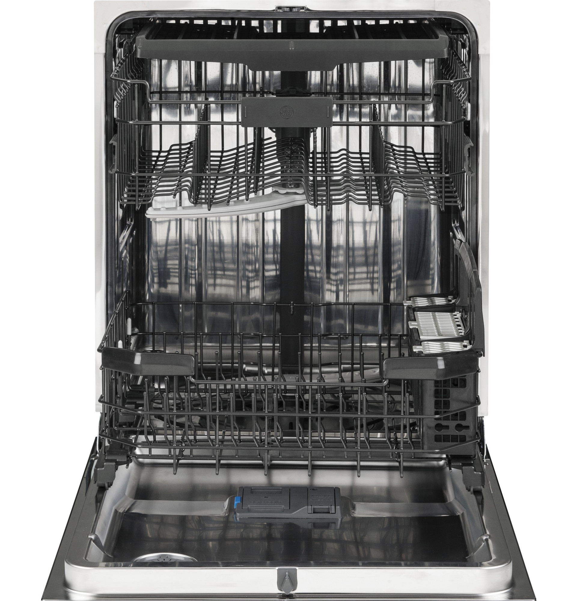 series by GE Stainless Steel Interior Dishwasher with Hidden Controls DDT595SMJES