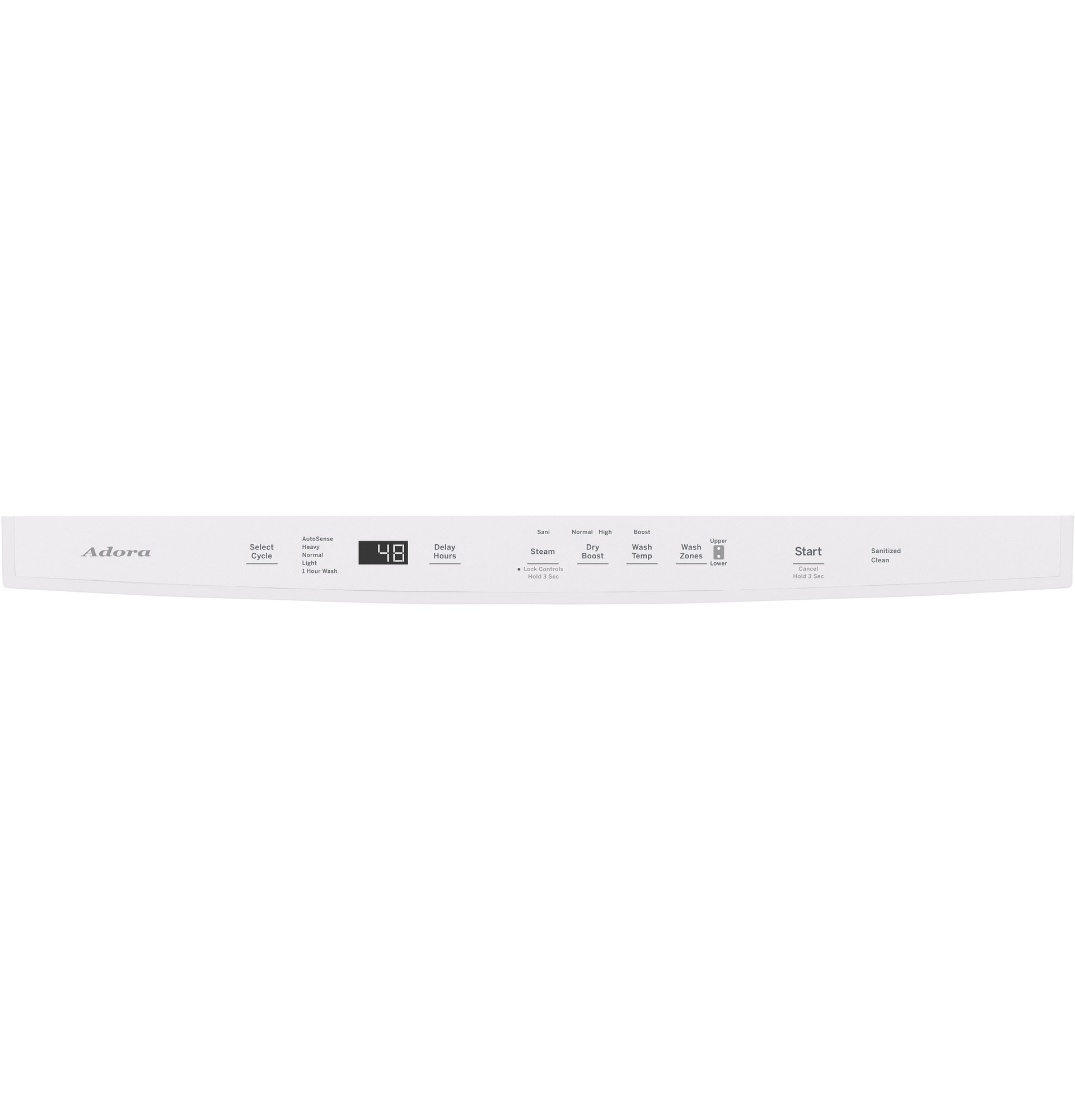 series by GE Stainless Steel Interior Dishwasher with Hidden Controls DDT700SGNWW