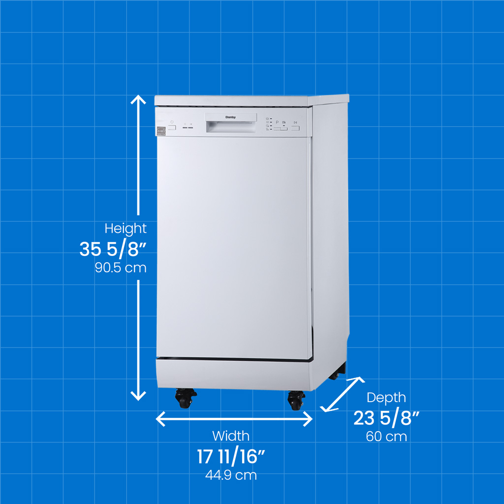 18″ Wide Portable Dishwasher view 7