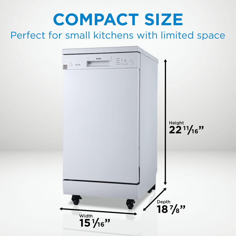 18″ Wide Portable Dishwasher view 15