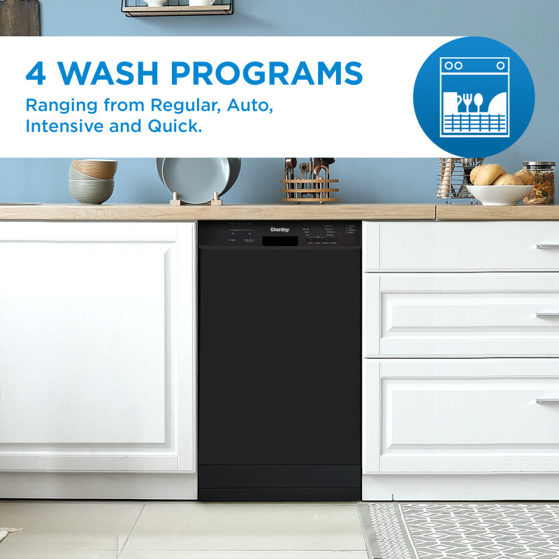 18″ Wide Built-in Dishwasher view 15