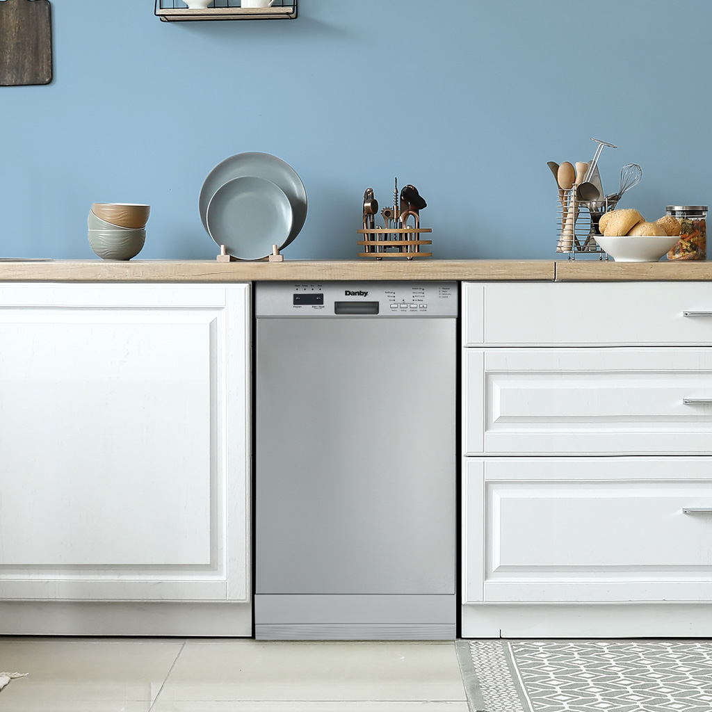 18″ Wide Built-in Dishwasher view 2