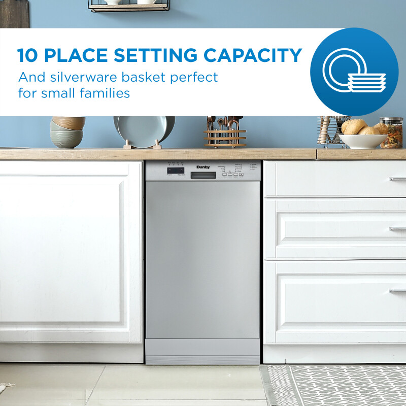 18″ Wide Built-in Dishwasher view 18