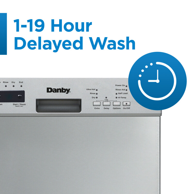 18″ Wide Built-in Dishwasher view 17