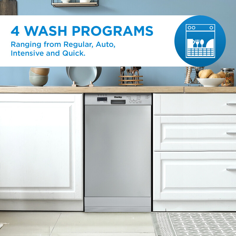 18″ Wide Built-in Dishwasher view 14
