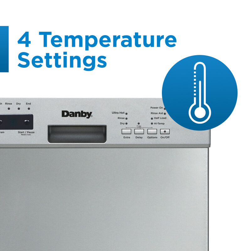 18″ Wide Built-in Dishwasher view 21