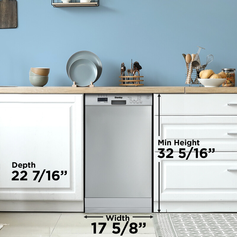 18″ Wide Built-in Dishwasher view 15