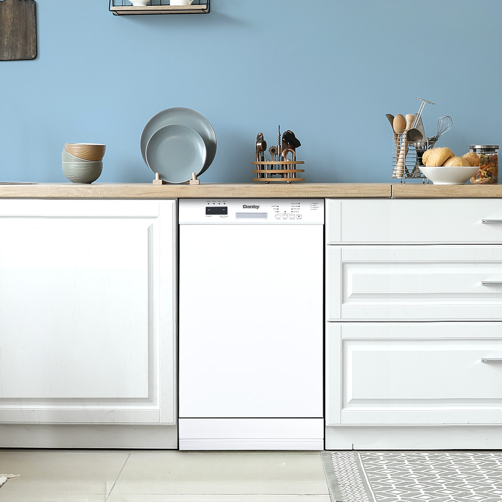 18″ Wide Built-in Dishwasher view 2
