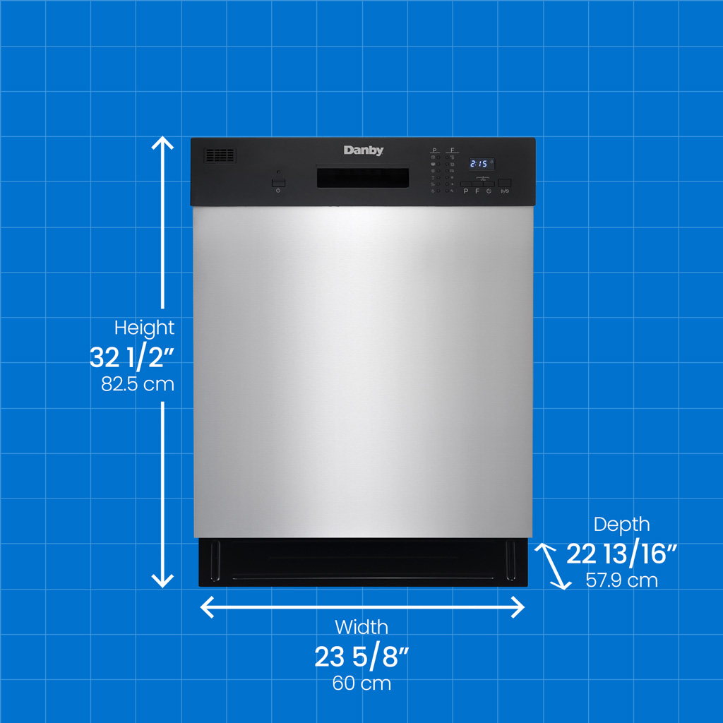 24″ Wide Built-in Dishwasher view 7