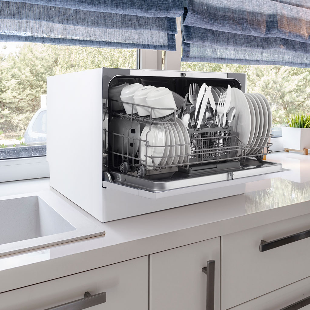 6 Place Setting Countertop Dishwasher view 8