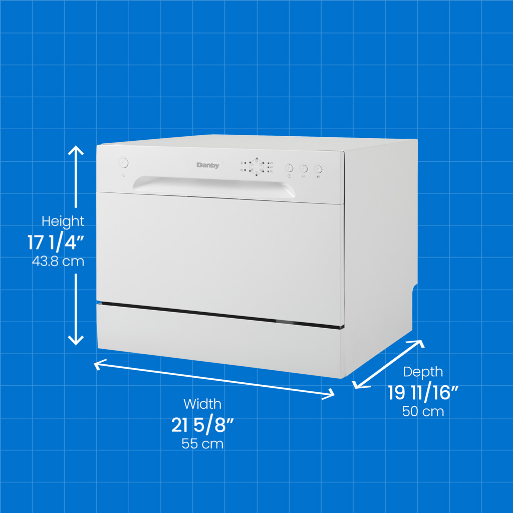 6 Place Setting Countertop Dishwasher view 7