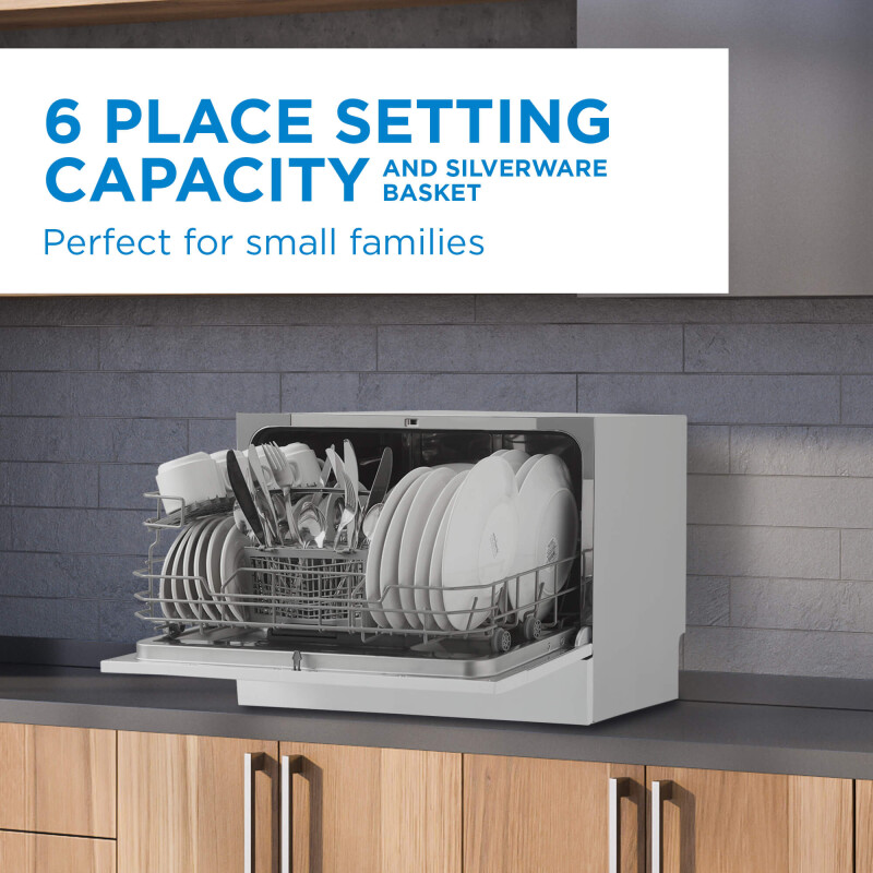 6 Place Setting Countertop Dishwasher view 24