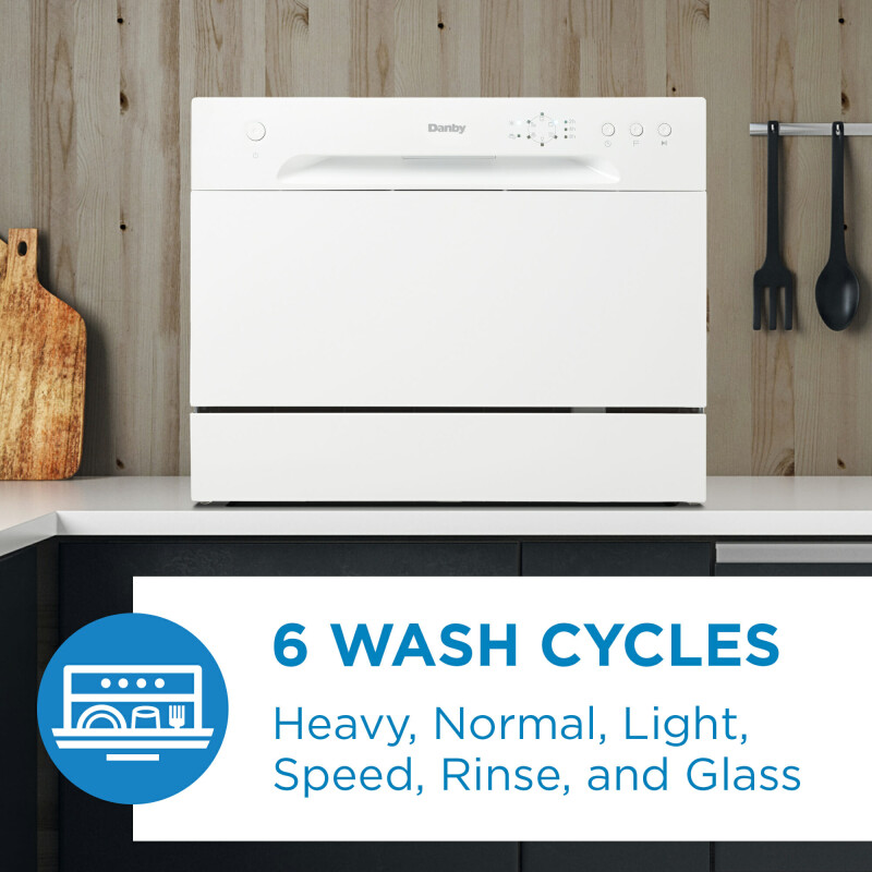 6 Place Setting Countertop Dishwasher view 16