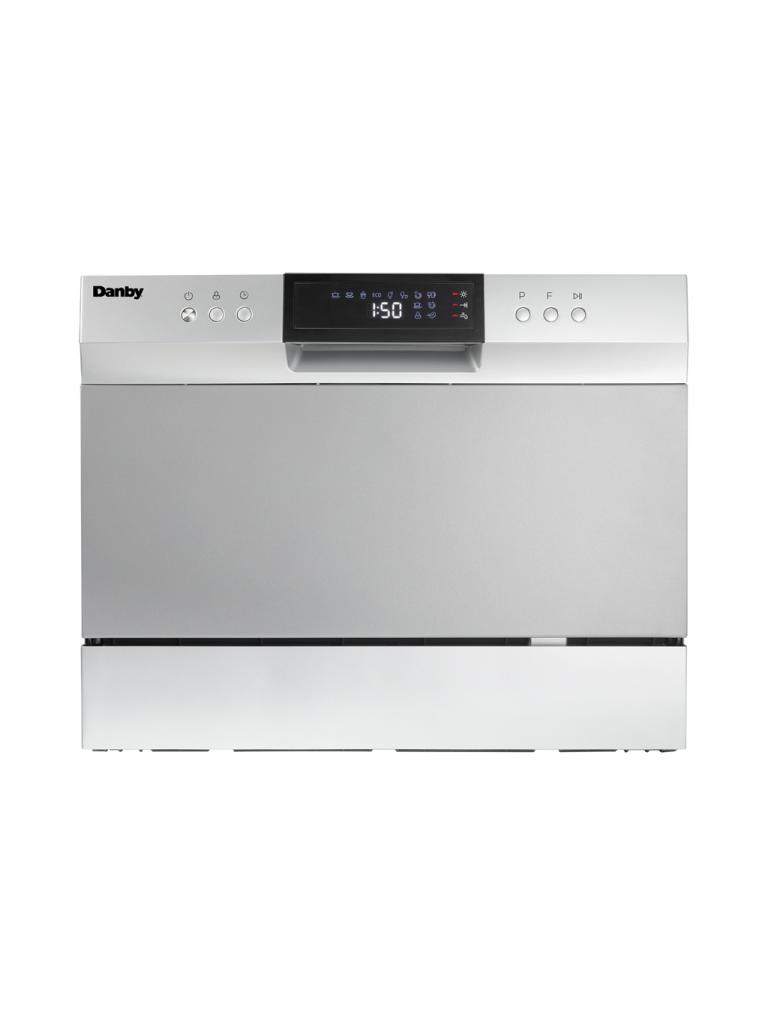 6 Place Setting Countertop Dishwasher in Silver view 13