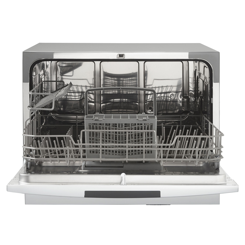 6 Place Setting Countertop Dishwasher in Silver view 7