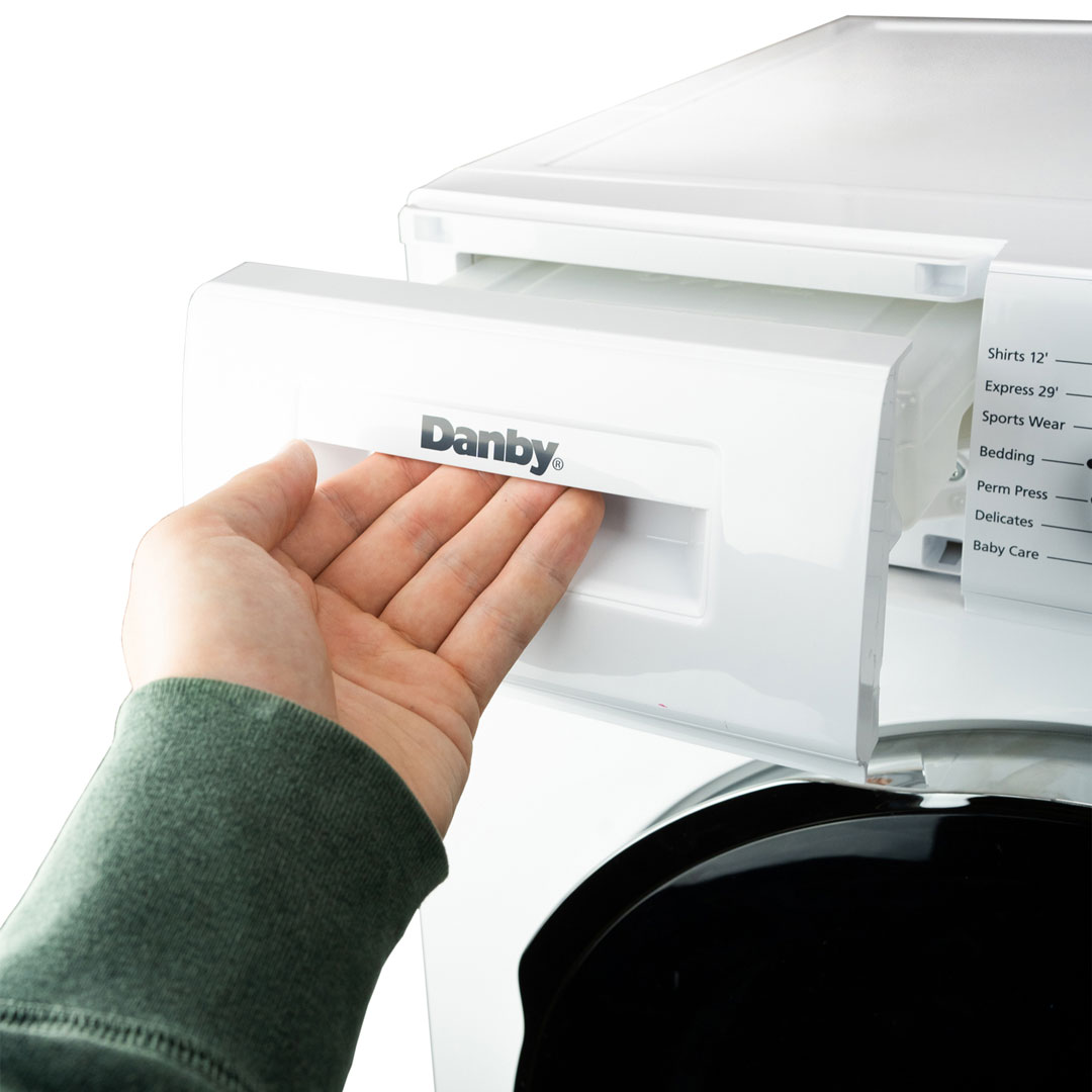 24-inch, 4.0 Cu Ft. Stackable Compact Condensing Sensor Dryer DDY040D4WDB